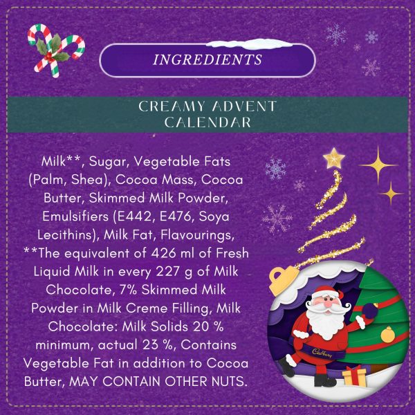 2X Cadbury Dairy Milk Creamy Advent Calendar And Dairy Milk Little Robins - Image 2