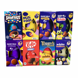 8X Multipack Small Easter Chocolate Eggs