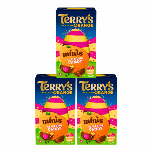 3X Terry's Chocolate Orange Exploding Candy Minis Chocolate Eggs