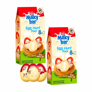 2X Nestle Milky Bar Egg Hunt Pack Easter Eggs