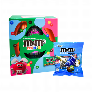 2X M&M's Chocolate Mini And M&M's Crispy Choco Eggs Bag