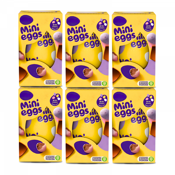 6X Cadbury Mini Eggs Small Easter Chocolate Eggs