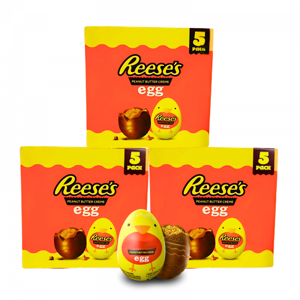 3X Reese's Peanut Butter Creme Eggs Easter Eggs