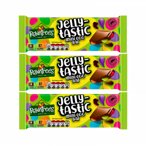 3X Jelly-Tastic Mini Egg Bar Easter Chocolate Egg Bars