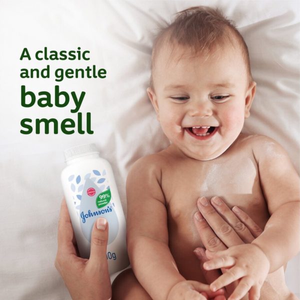 4X Baby Skincare Bundle Johnson's Baby shampoo, Johnson's baby Powder, Huggies pure wipes And Baby Gentle shower Scrub - Image 4