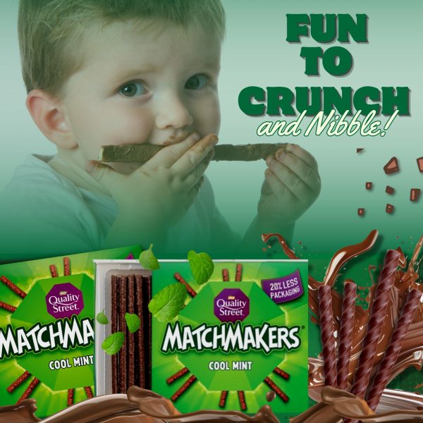 2X Matchmakers Cool Mint Chocolate Sticks - Image 2