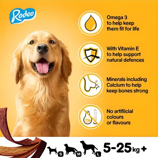 4X Pedigree Schmackos Multi Mix 20 pcs & Rodeo Chicken and Bacon 7 pcs - Image 5