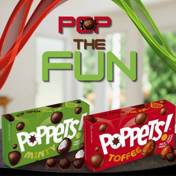 2X Poppets Toffee And Minty Chocolate Balls - Image 4