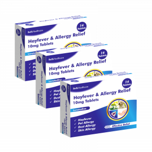 3X Hayfever & Allergy Relief 10mg Tablets - 14 tablets
