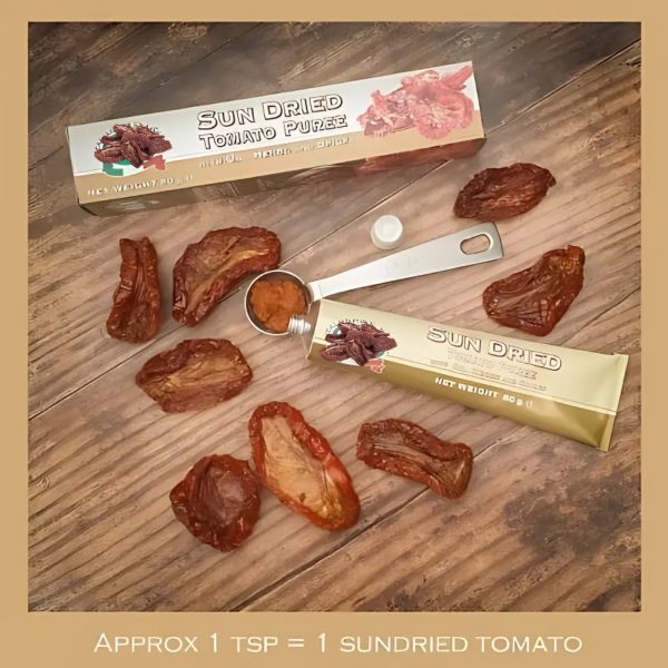 3X Gia Tomato Puree Sun Dried Tomato Puree 70g - Image 3